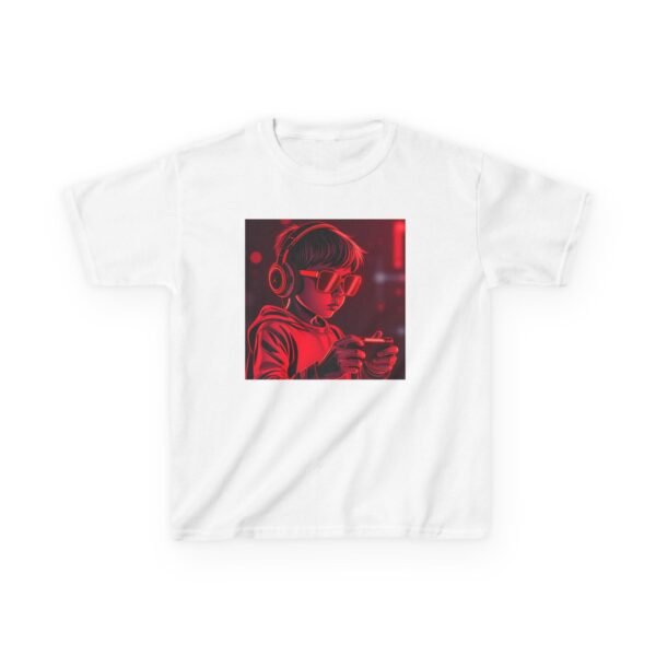 Music Gaming Gamer  T-Shirt - Heavy Cotton Tee for Playful Youth