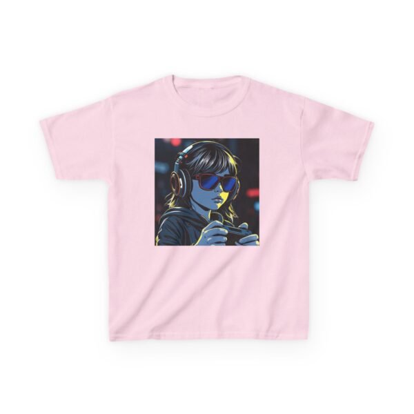 Music Gaming Gamer  T-Shirt - Heavy Cotton Tee for Playful Youth - Image 65