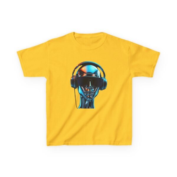 Sci fi Music Gaming Gamer  T-Shirt - Heavy Cotton Tee for Playful Youth - Image 13