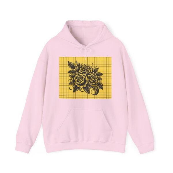 Skull Roses Tattoo Flowers Hoodie, Gothic Sweatshirt, Edgy Pullover, Dark Floral - Image 57