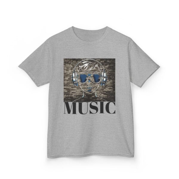 Music Gaming Gamer  T-Shirt - Heavy Cotton Tee for Playful Youth - Image 7