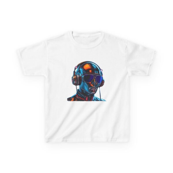 Sci fi Music Gaming Gamer  T-Shirt - Heavy Cotton Tee for Playful Youth