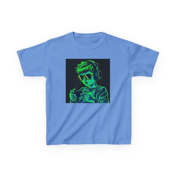 Music Gaming Gamer  T-Shirt - Heavy Cotton Tee for Playful Youth - Image 49