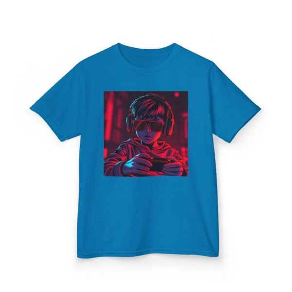 Music Gaming Gamer  T-Shirt - Heavy Cotton Tee for Playful Youth - Image 55