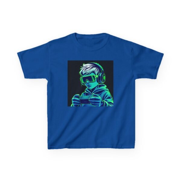 Music Gaming Gamer  T-Shirt - Heavy Cotton Tee for Playful Youth - Image 57