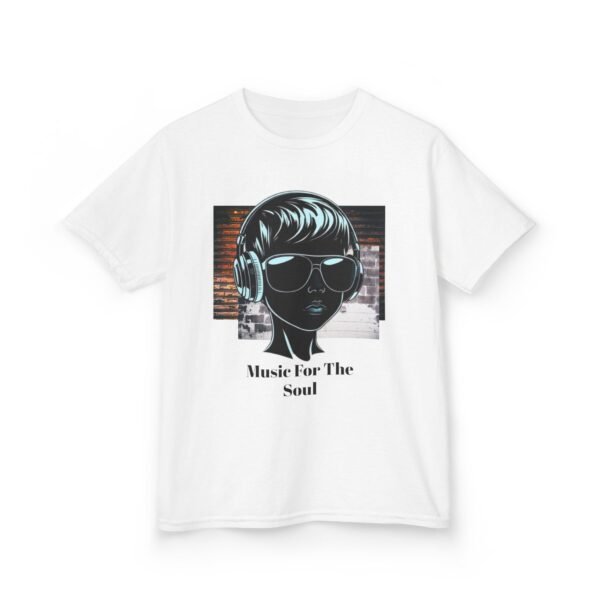 Music Gaming Gamer  T-Shirt - Heavy Cotton Tee for Playful Youth - Image 3