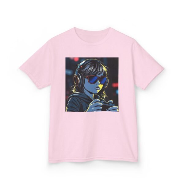 Music Gaming Gamer  T-Shirt - Heavy Cotton Tee for Playful Youth - Image 67