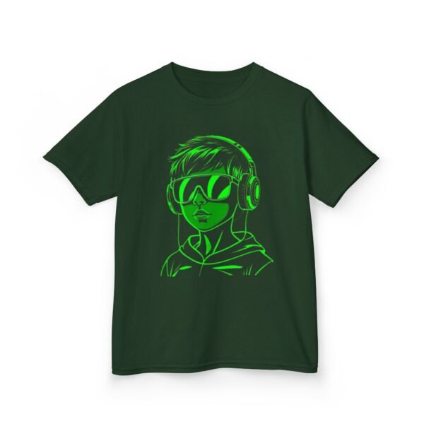 Music Gaming Gamer  T-Shirt - Heavy Cotton Tee for Playful Youth - Image 35