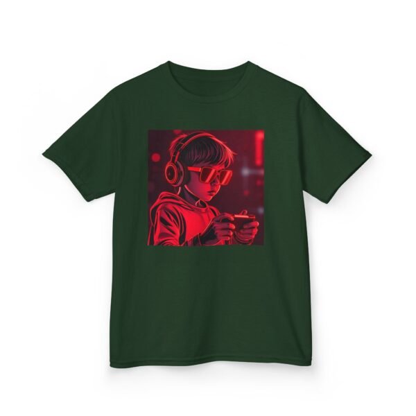 Music Gaming Gamer  T-Shirt - Heavy Cotton Tee for Playful Youth - Image 35