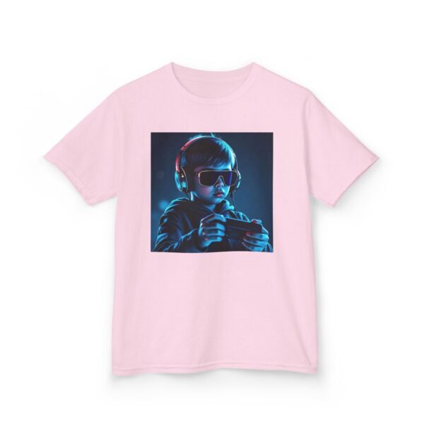 Music Gaming Gamer  T-Shirt - Heavy Cotton Tee for Playful Youth - Image 67