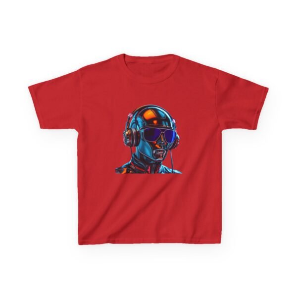 Sci fi Music Gaming Gamer  T-Shirt - Heavy Cotton Tee for Playful Youth - Image 73