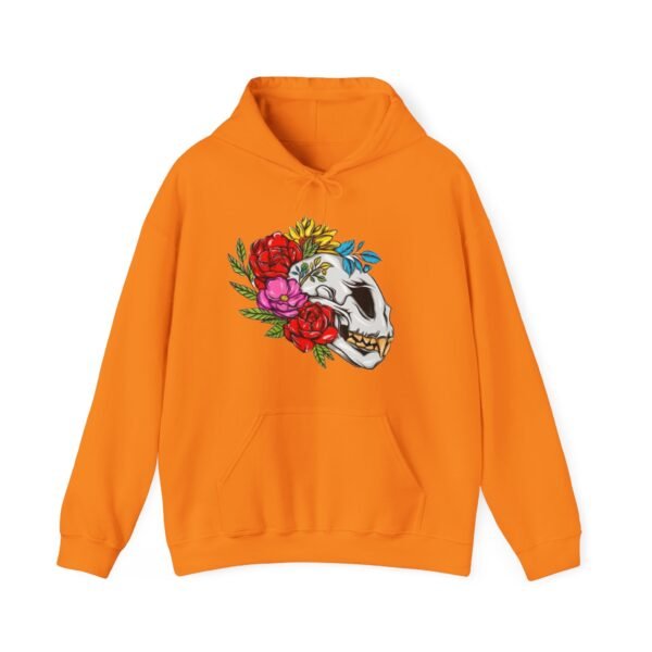 Skull Roses Tattoo Flowers Hoodie, Gothic Sweatshirt, Edgy Pullover, Dark Floral - Image 29