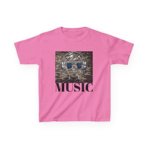 Music Gaming Gamer  T-Shirt - Heavy Cotton Tee for Playful Youth - Image 69