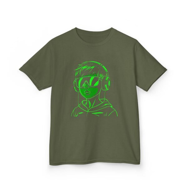 Music Gaming Gamer  T-Shirt - Heavy Cotton Tee for Playful Youth - Image 19