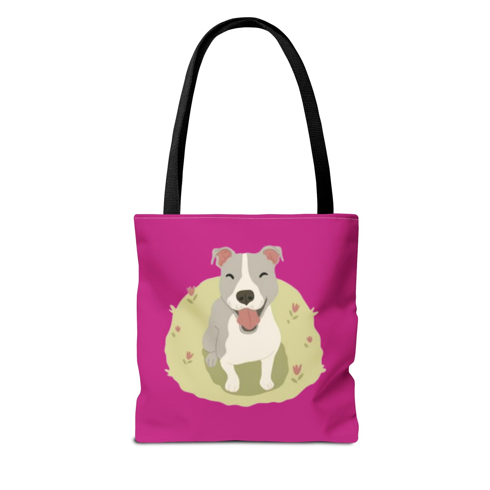 Bull Terrier Tote Bag - Stylish Dog Lover's Accessory - Image 2