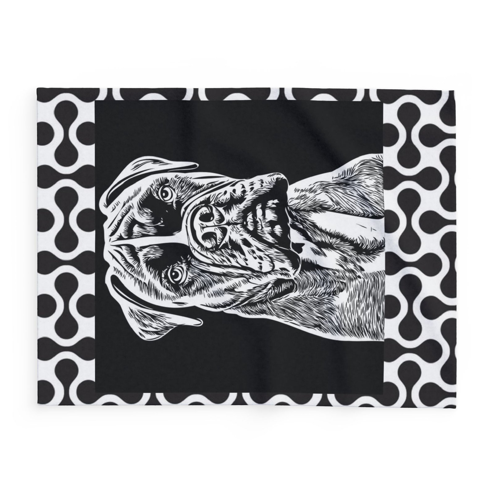 Mastif Fleece Blanket, Dog Lover Gift, Pet Keepsake, Home Decor, Warm Throw for Winter, Cabin or Dog-Themed Parties - Image 2