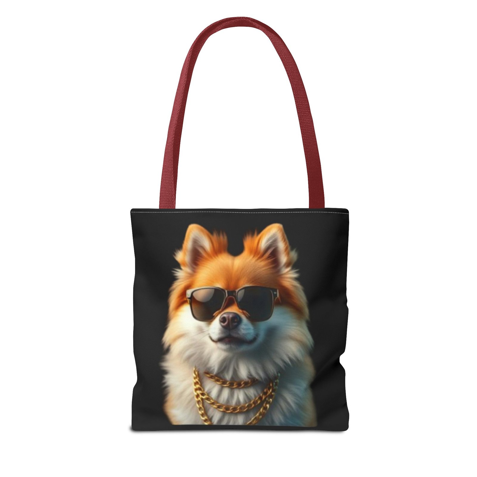 Pomeranian Stylish Dog Tote Bag, Trendy Pet Lover Gift, Funky Beach Bag, Cute Tote for Dog Owners, Fun Shopping Bag - Image 6