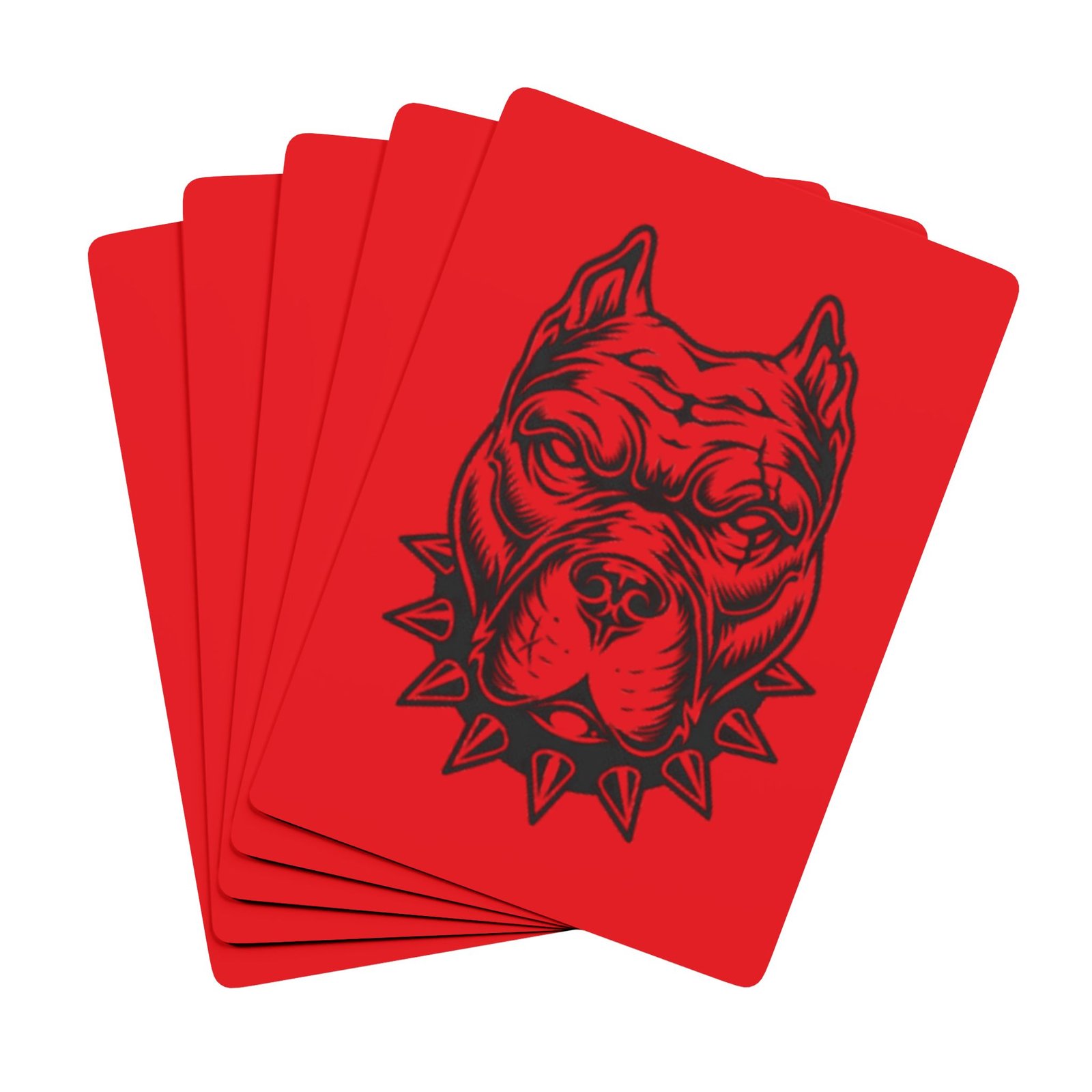 Unique Bull Terrier Poker Playing Cards Set, Custom Card Deck, Gift for Gamers, Casino Night Essentials, Fun Family Game Night - Image 3