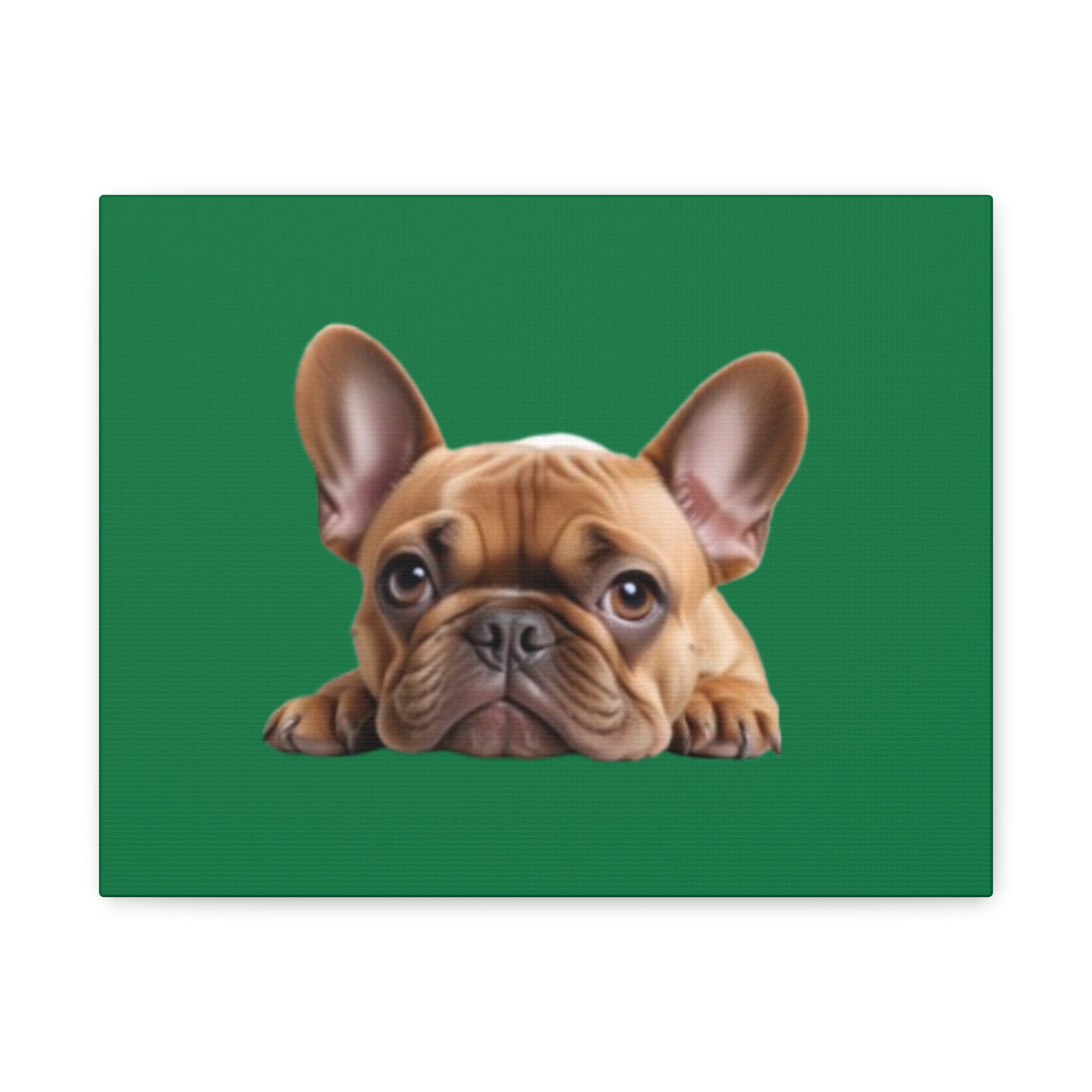 French Bull Dog Canvas Art - 1.25" Stretched Matte Print for Pet Lovers - Image 9