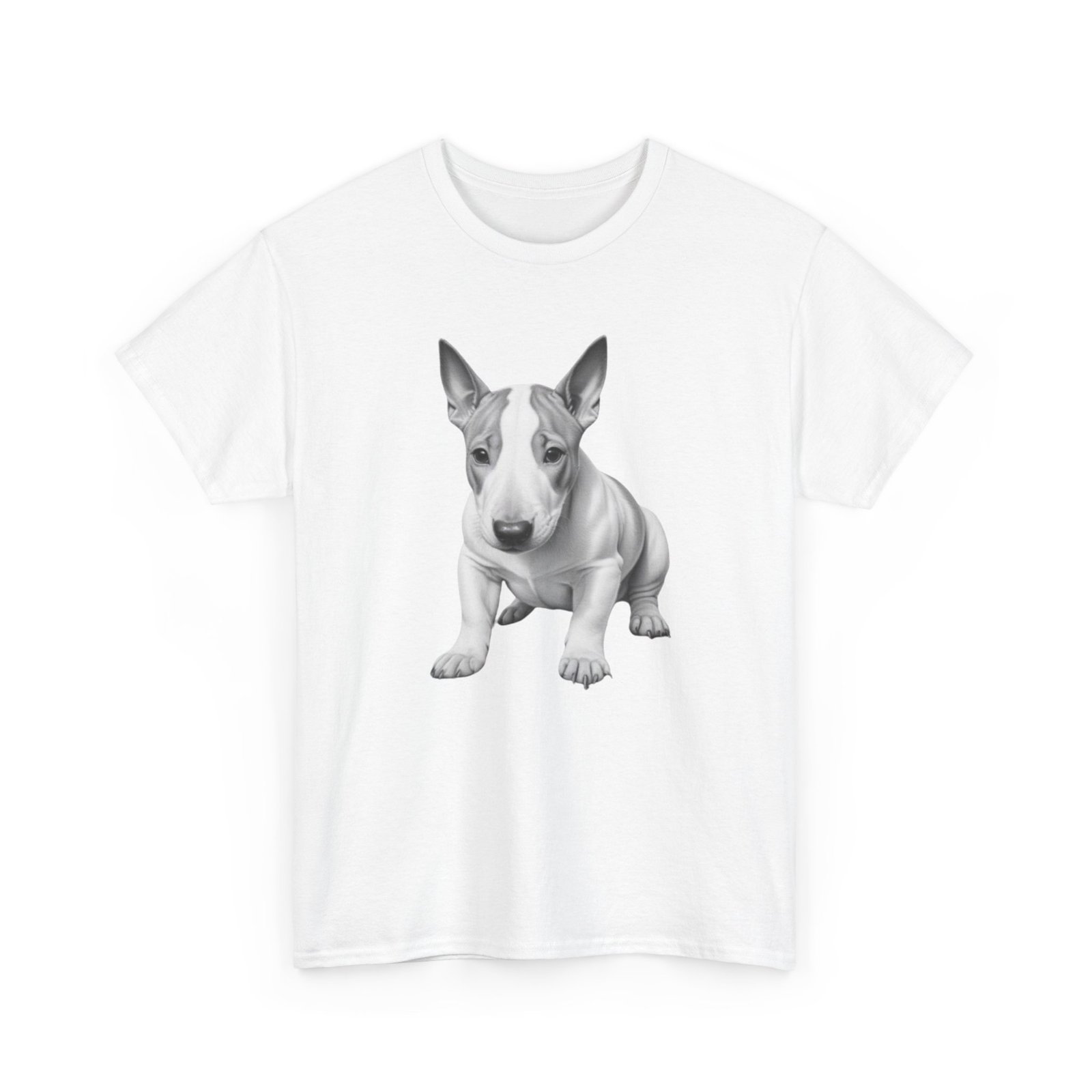 English Bull Terrier Unisex Heavy Cotton Tee - Image 3