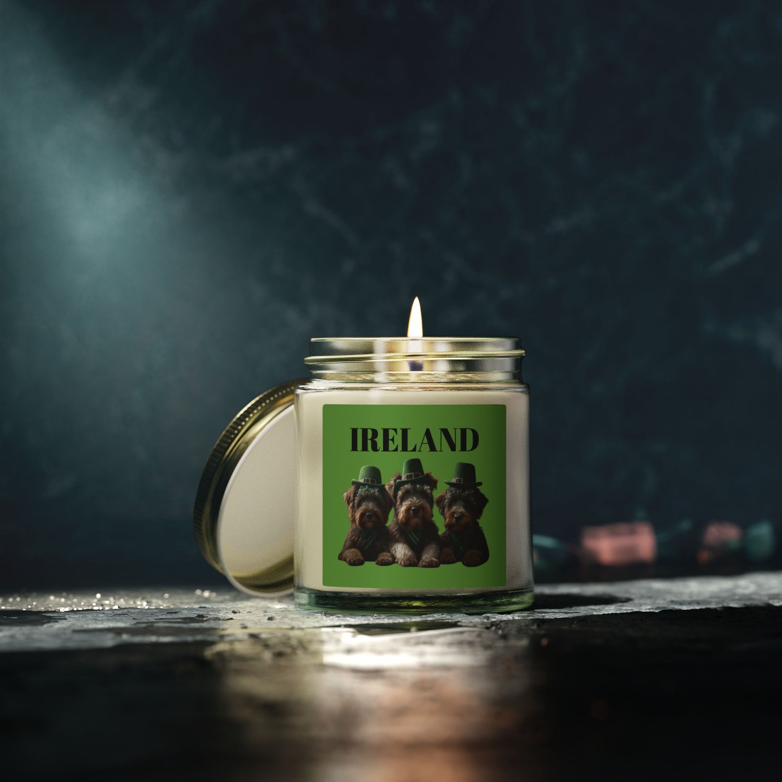 Ireland Dog Lover Scented Candles, Home Decor Gift, Unique Candle for Dog Owners, Pet-Themed Aromatherapy, French Bulldog Inspired - Image 4