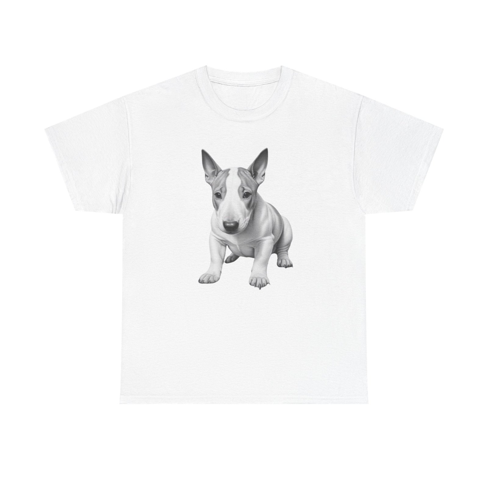 English Bull Terrier Unisex Heavy Cotton Tee