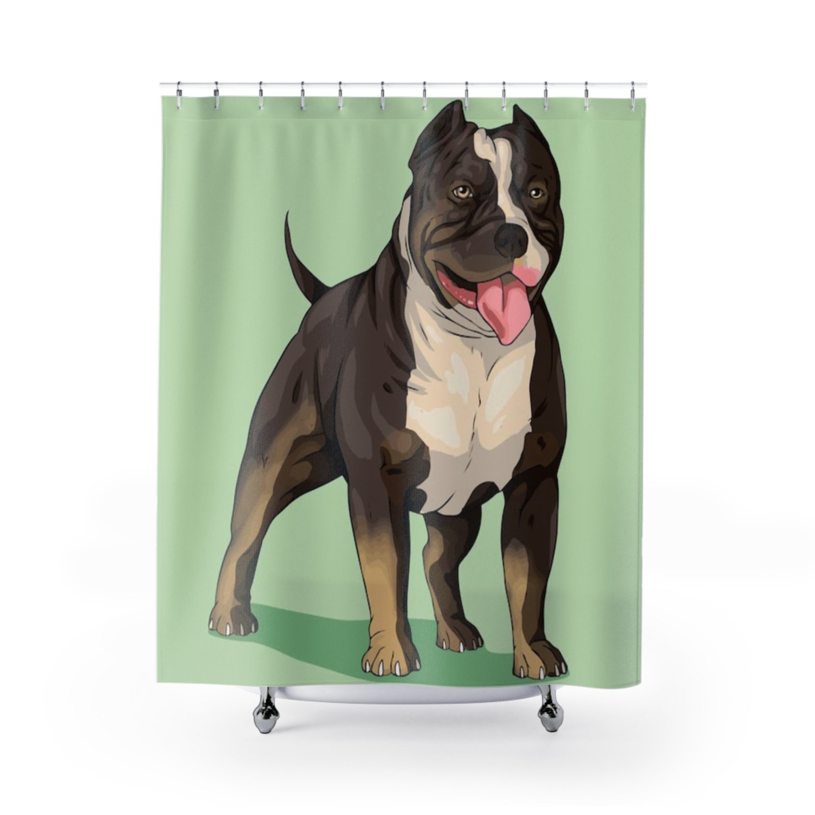 Shower Curtains Dog Terrier