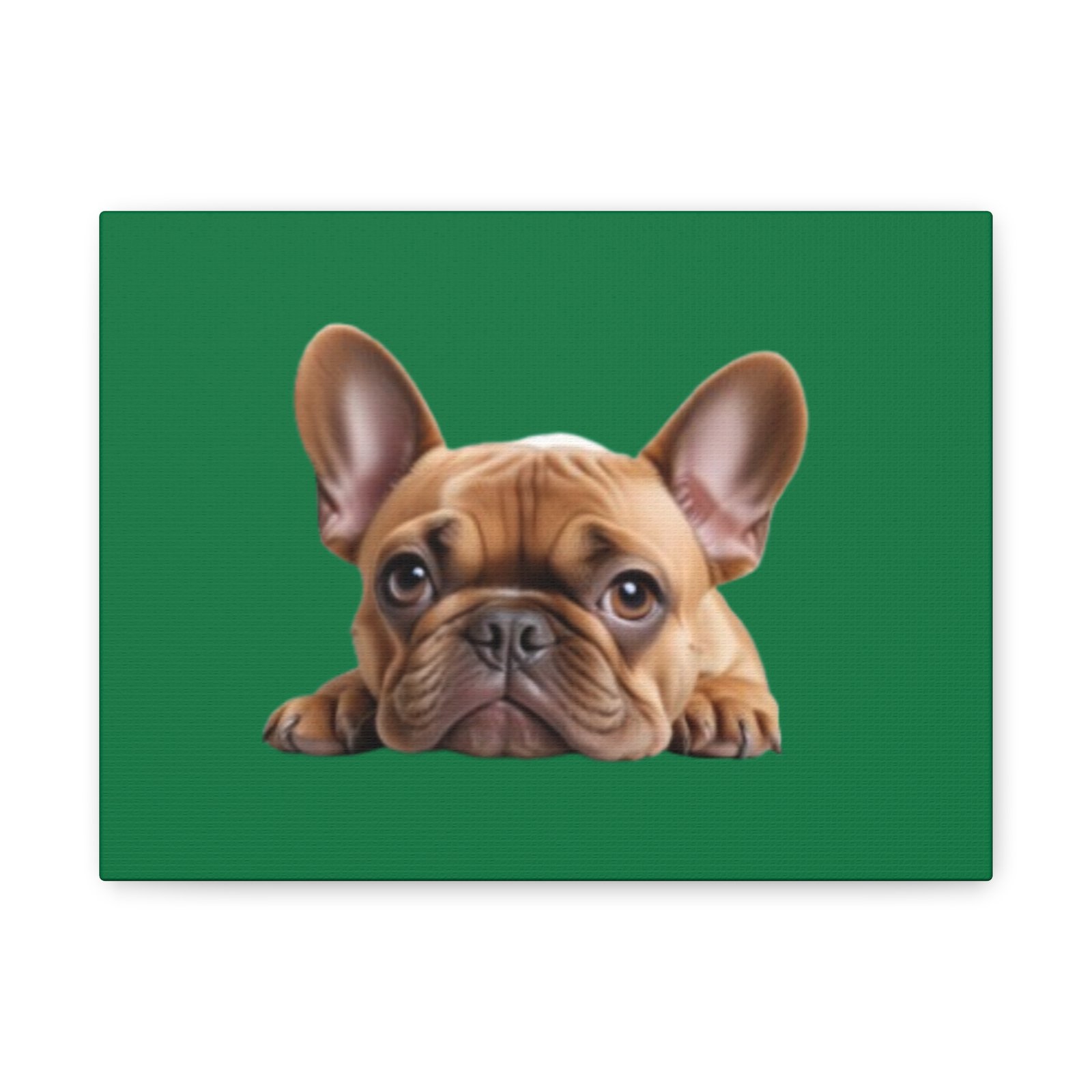 French Bull Dog Canvas Art - 1.25" Stretched Matte Print for Pet Lovers - Image 5