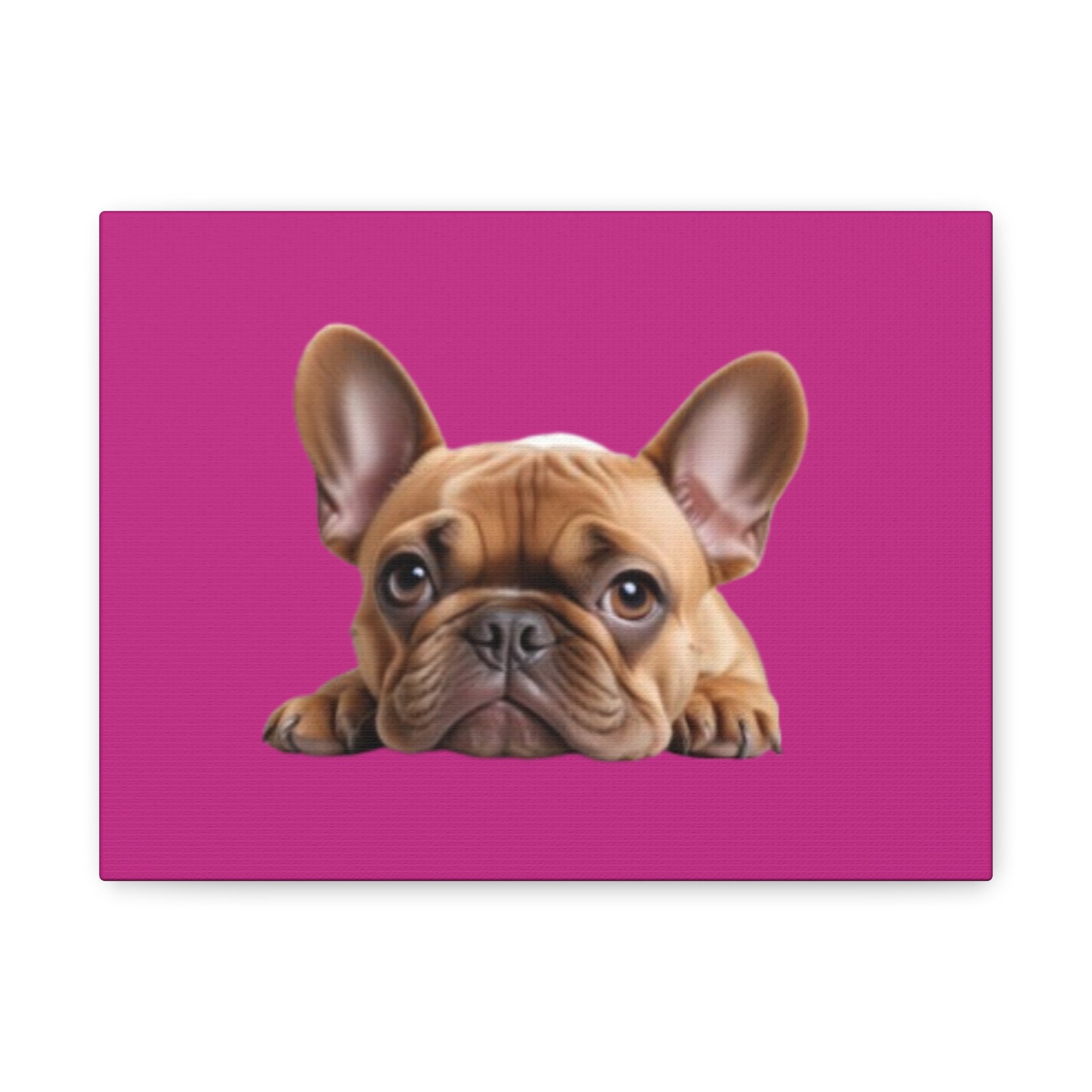 French Bull Dog Canvas Art - 1.25" Stretched Matte Print for Pet Lovers - Image 5