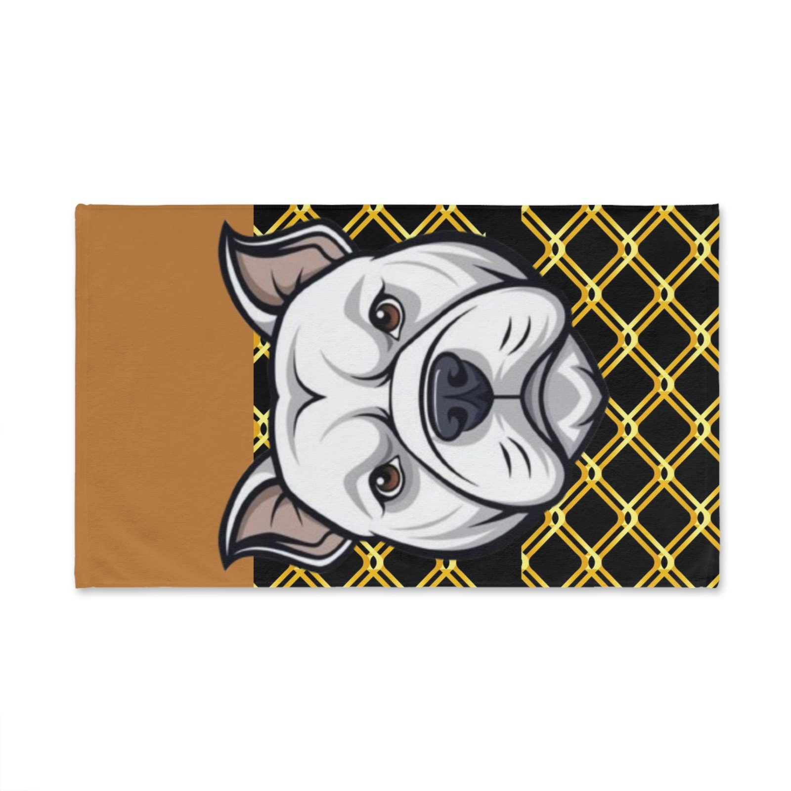 Terrier Plaid Hand Towel, Dog Lover Gift, Kitchen Decor, Pet Accessories, Unique Home Decor, Holiday Gift Idea - Image 2