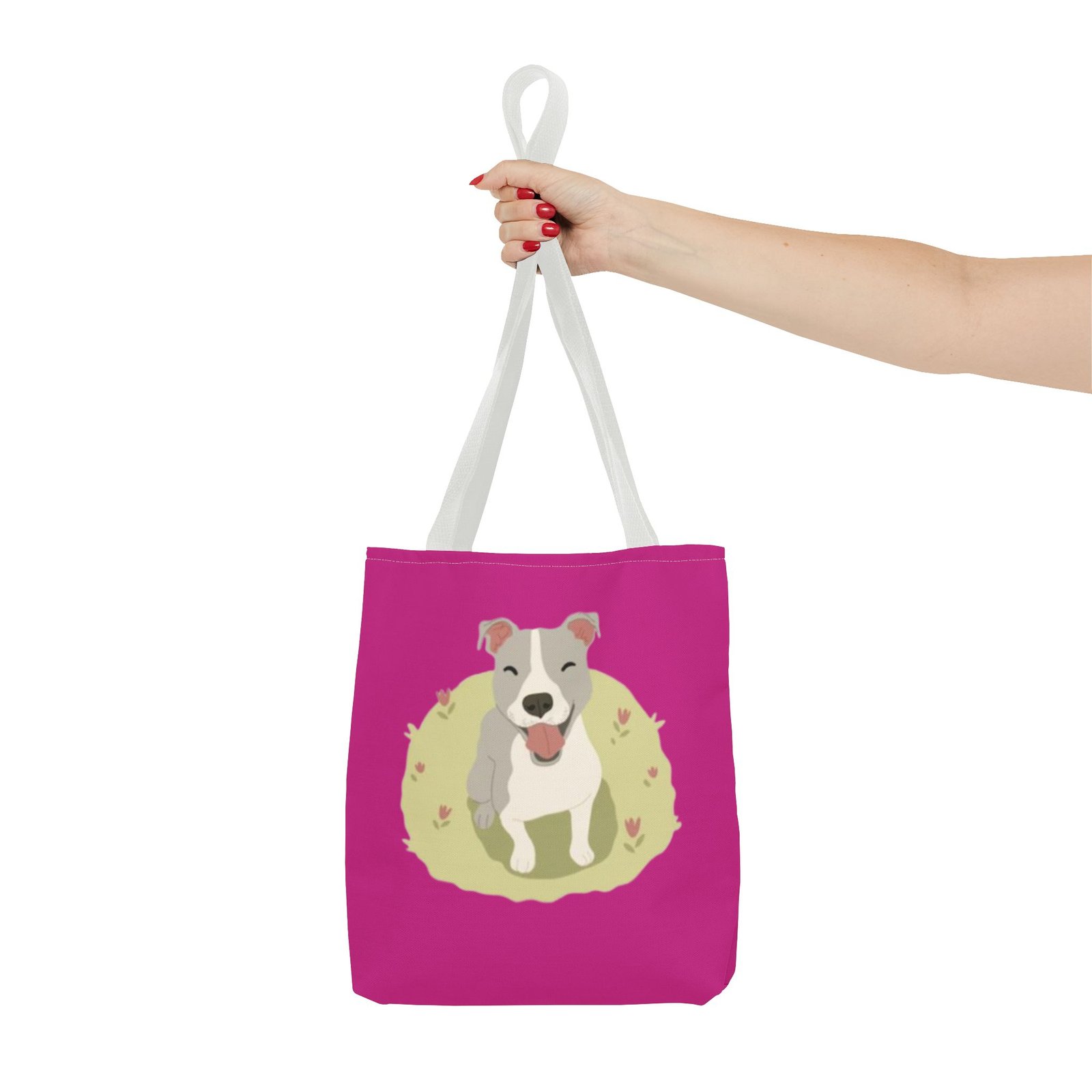 Bull Terrier Tote Bag - Stylish Dog Lover's Accessory - Image 12