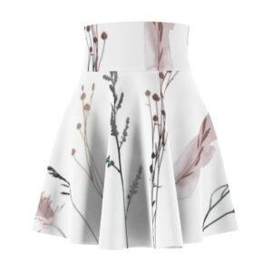 Print Women's Skater Skirt - Boho Chic Style for Spring & Summer