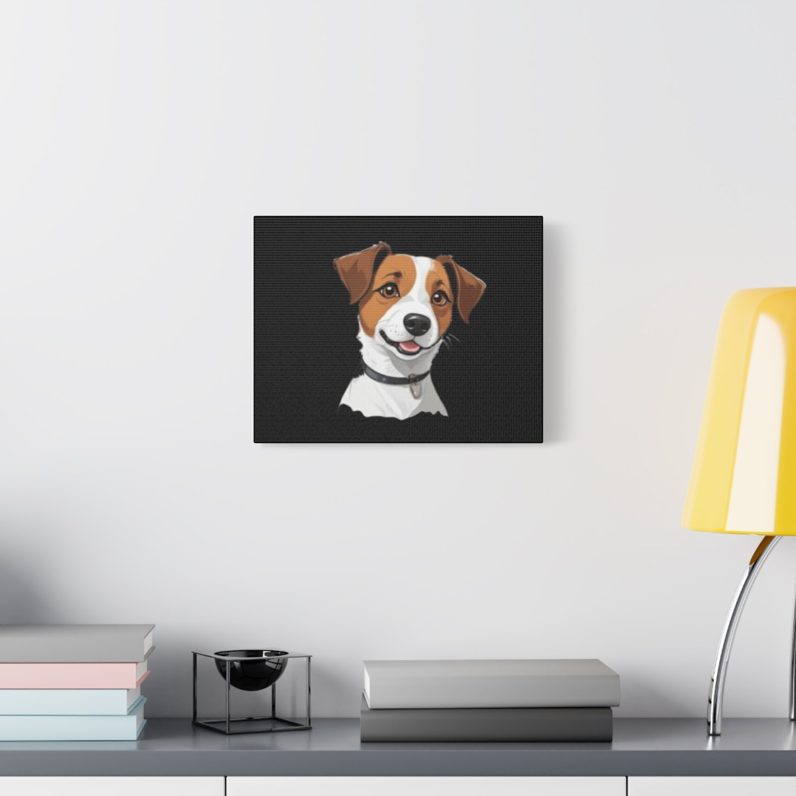 Terrier Dog Canvas Art - 1.25" Stretched Matte Print for Pet Lovers - Image 11