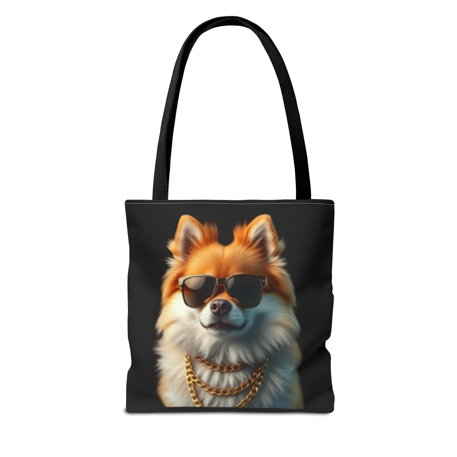 Pomeranian Stylish Dog Tote Bag, Trendy Pet Lover Gift, Funky Beach Bag, Cute Tote for Dog Owners, Fun Shopping Bag - Image 2