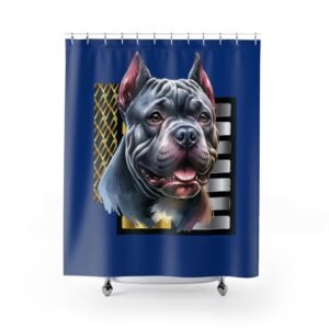 Bull Terrier Shower Curtains Labrador