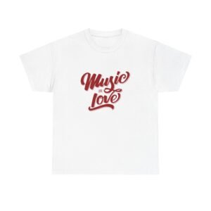 Music Quote Unisex Heavy Cotton Tee