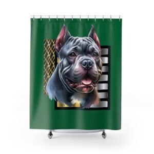 Bull Terrier Shower Curtains Labrador