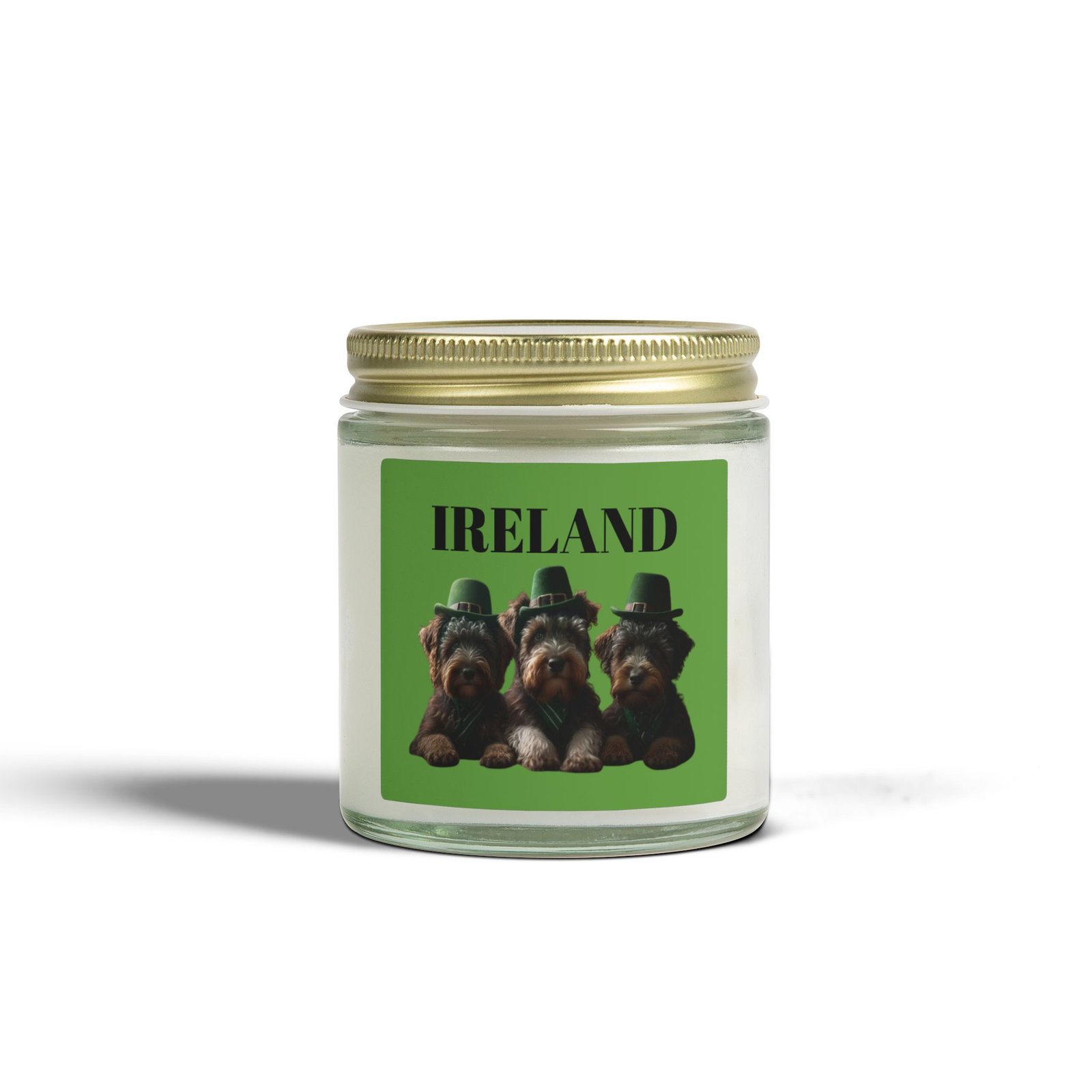 Ireland Dog Lover Scented Candles, Home Decor Gift, Unique Candle for Dog Owners, Pet-Themed Aromatherapy, French Bulldog Inspired