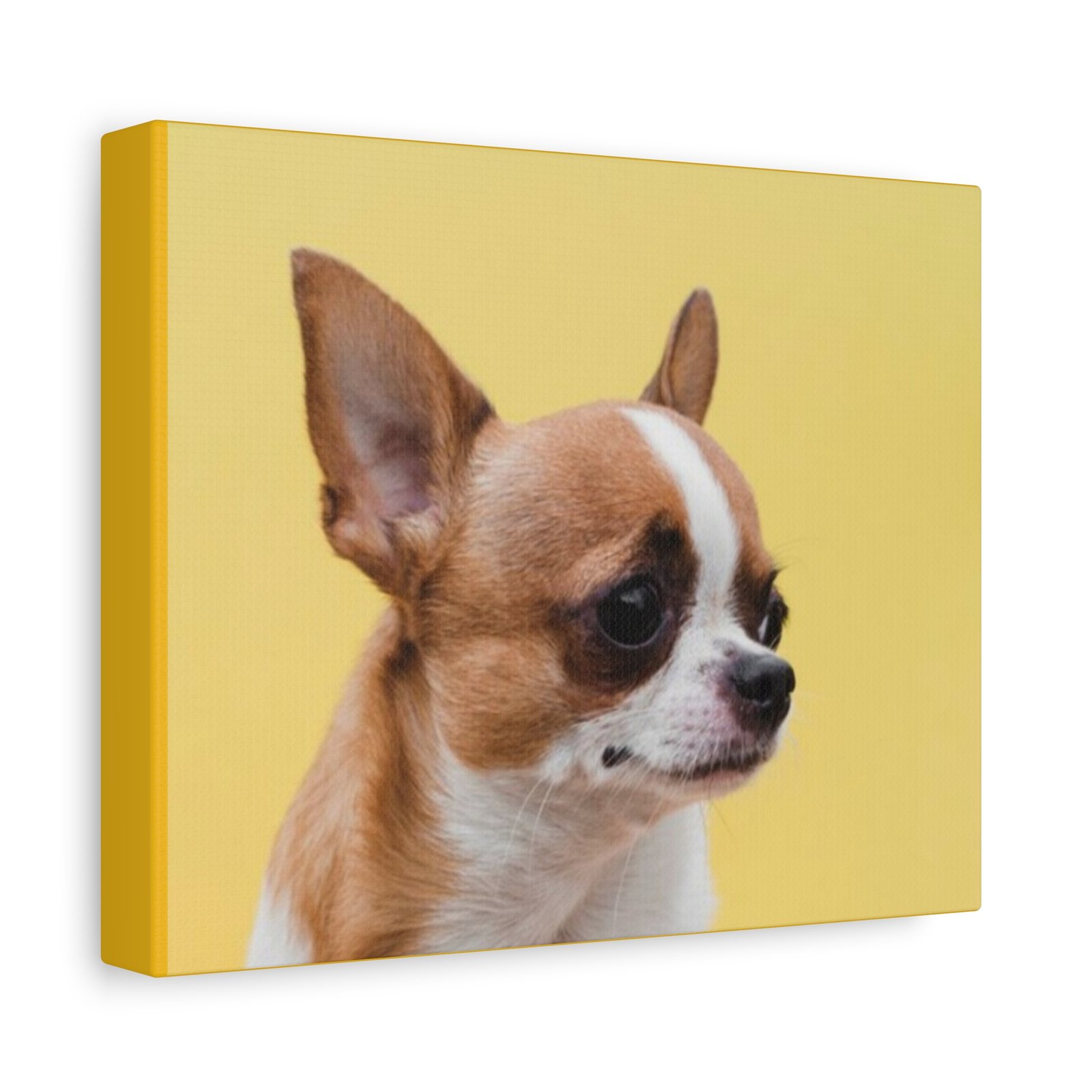 Chihuahua Dog Canvas Art - 1.25" Stretched Matte Print for Pet Lovers - Image 2