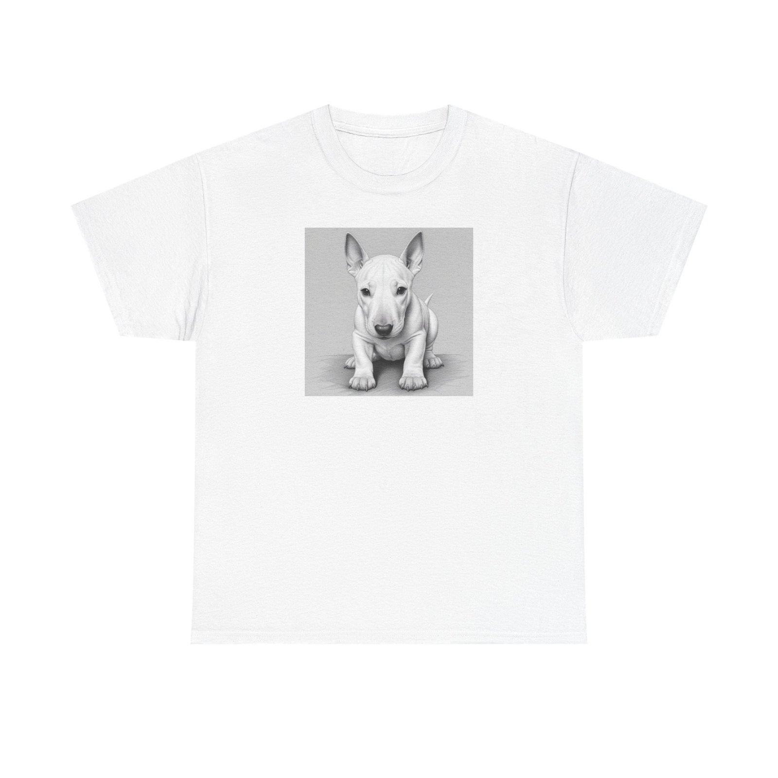 English Bull Terrier Unisex Heavy Cotton Tee