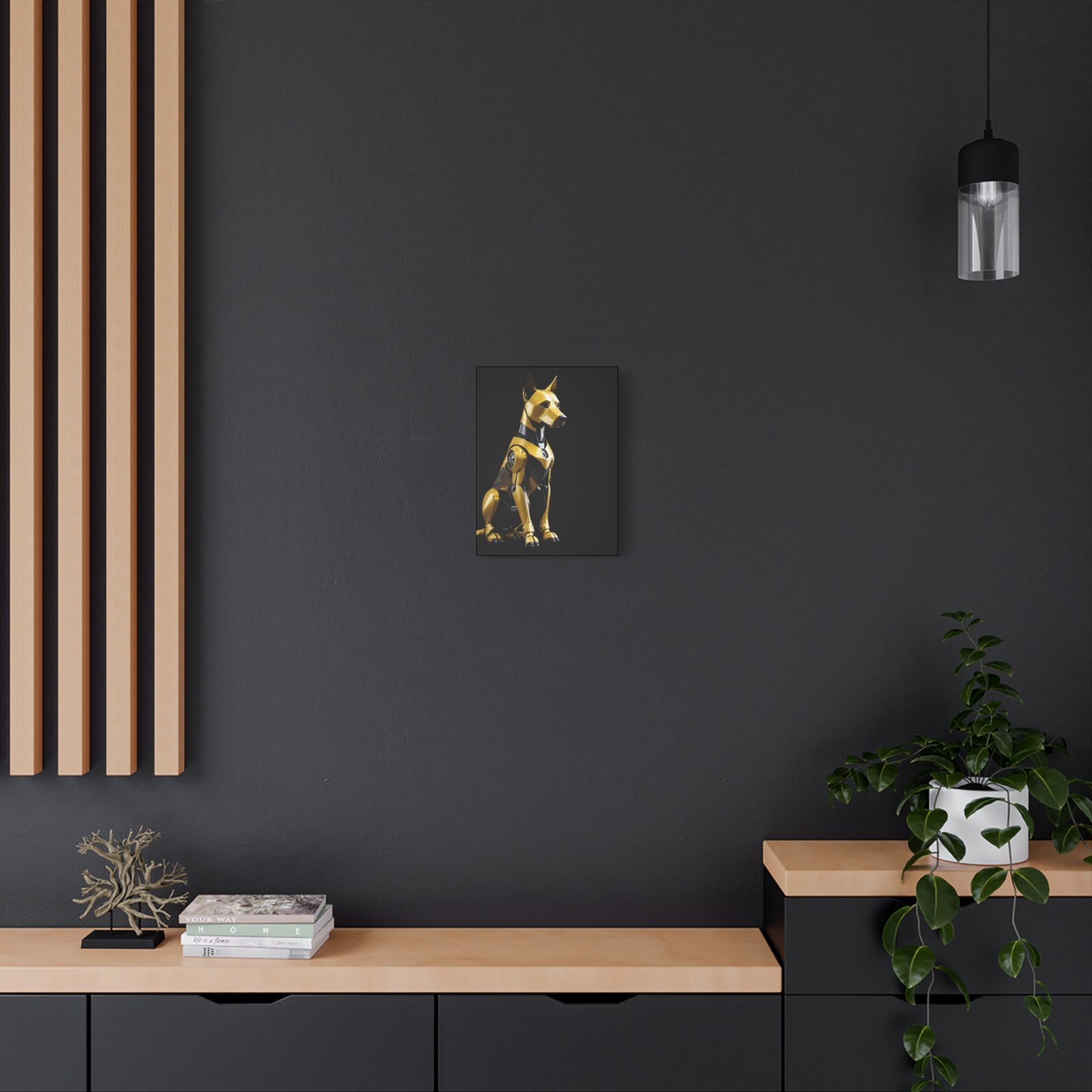 Robot Dog Art Canvas Print - Modern Home Decor - Image 8