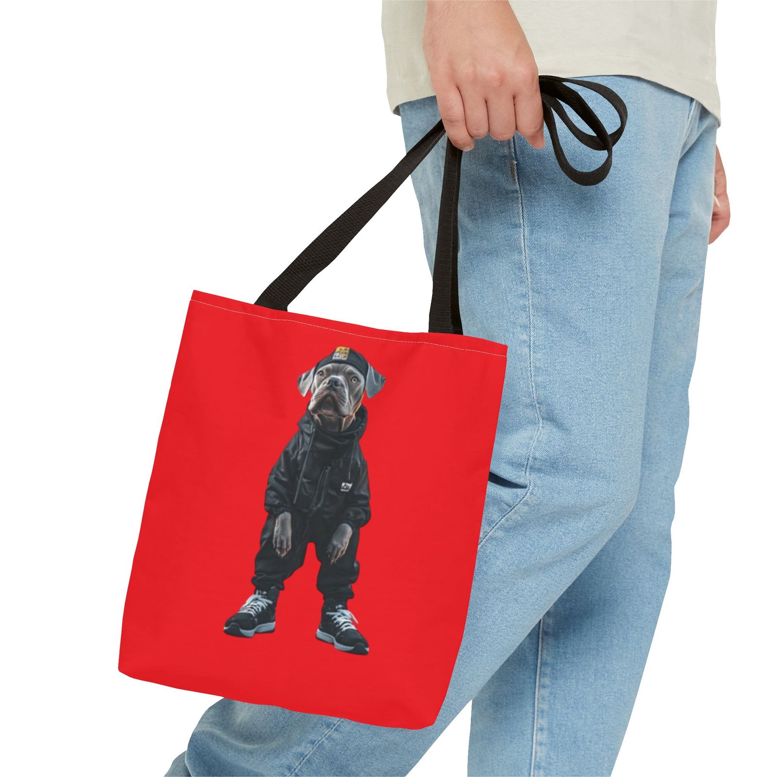 Terrier Dog Tote Bag - Stylish Dog Lover's Accessory - Image 3