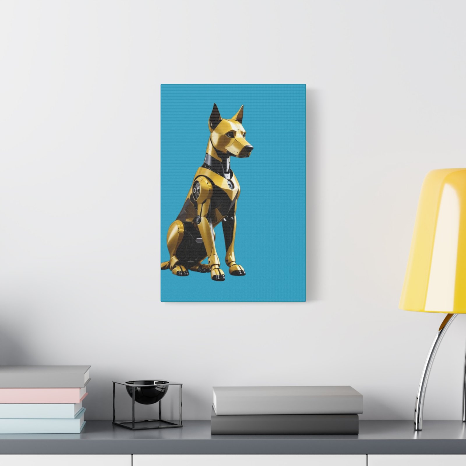 Robot Dog Art Canvas Print - Modern Home Decor - Image 11
