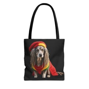 Rasta Dog Tote Bag - Stylish Dog Lover's Accessory