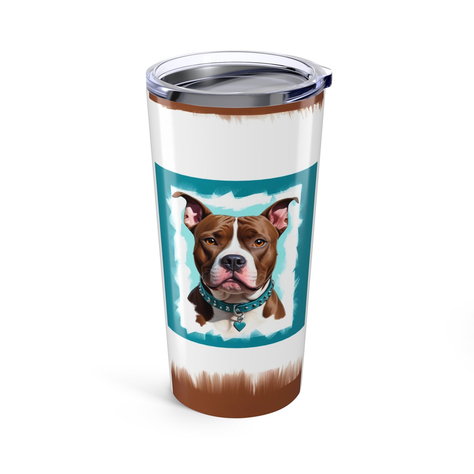 Terrier Dog Lover Tumbler | Green Pet Design | Perfect Gift for Animal Enthusiasts - Image 3