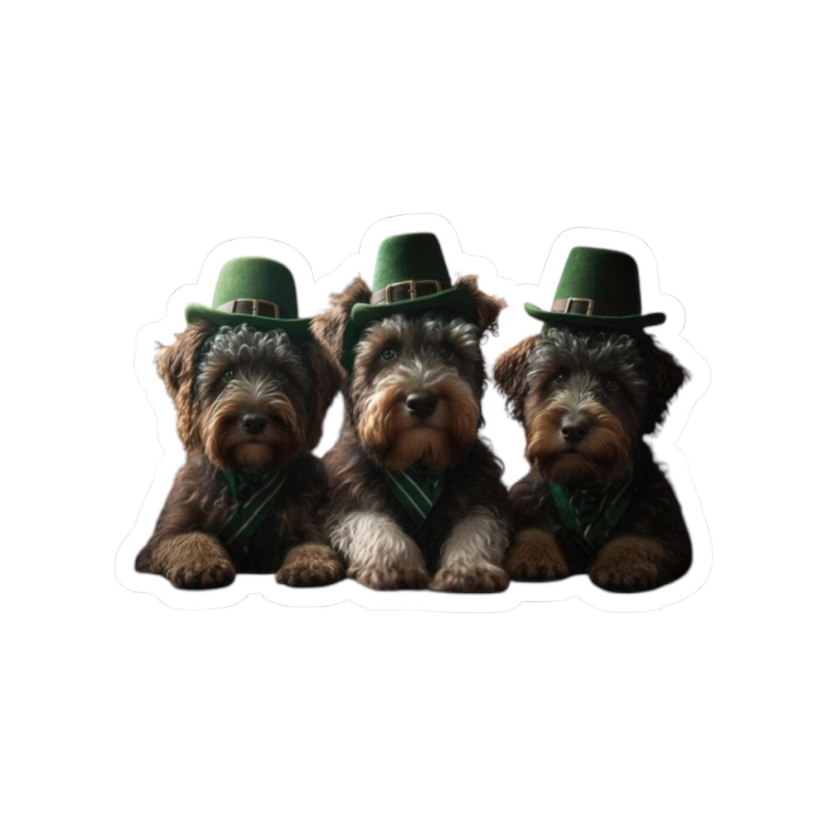 Ireland Dog Lover Kiss-Cut Stickers, Pet Lover Decor, Laptop Decals, Car Stickers, Animal Graphics, Gift for Dog Owners - Image 4