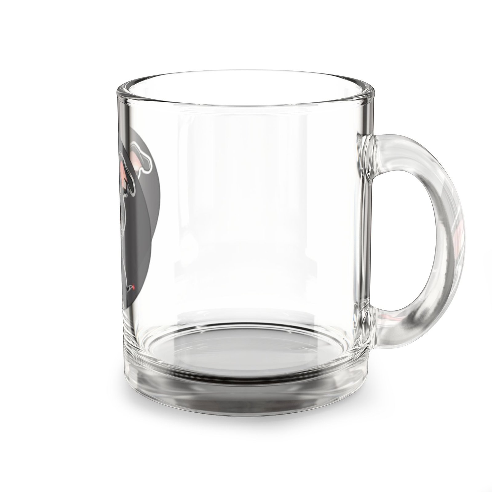Glass Mug, Pet Lover's Gift, Cute Beverage Container, Dog-Themed Coffee Mug, Perfect for Dog Owners - Image 4