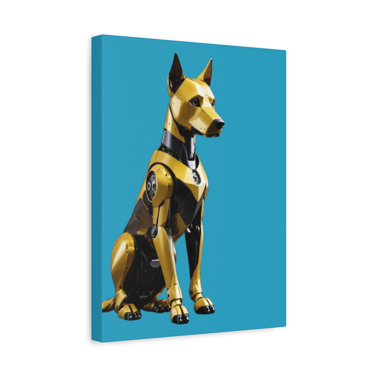 Robot Dog Art Canvas Print - Modern Home Decor - Image 6