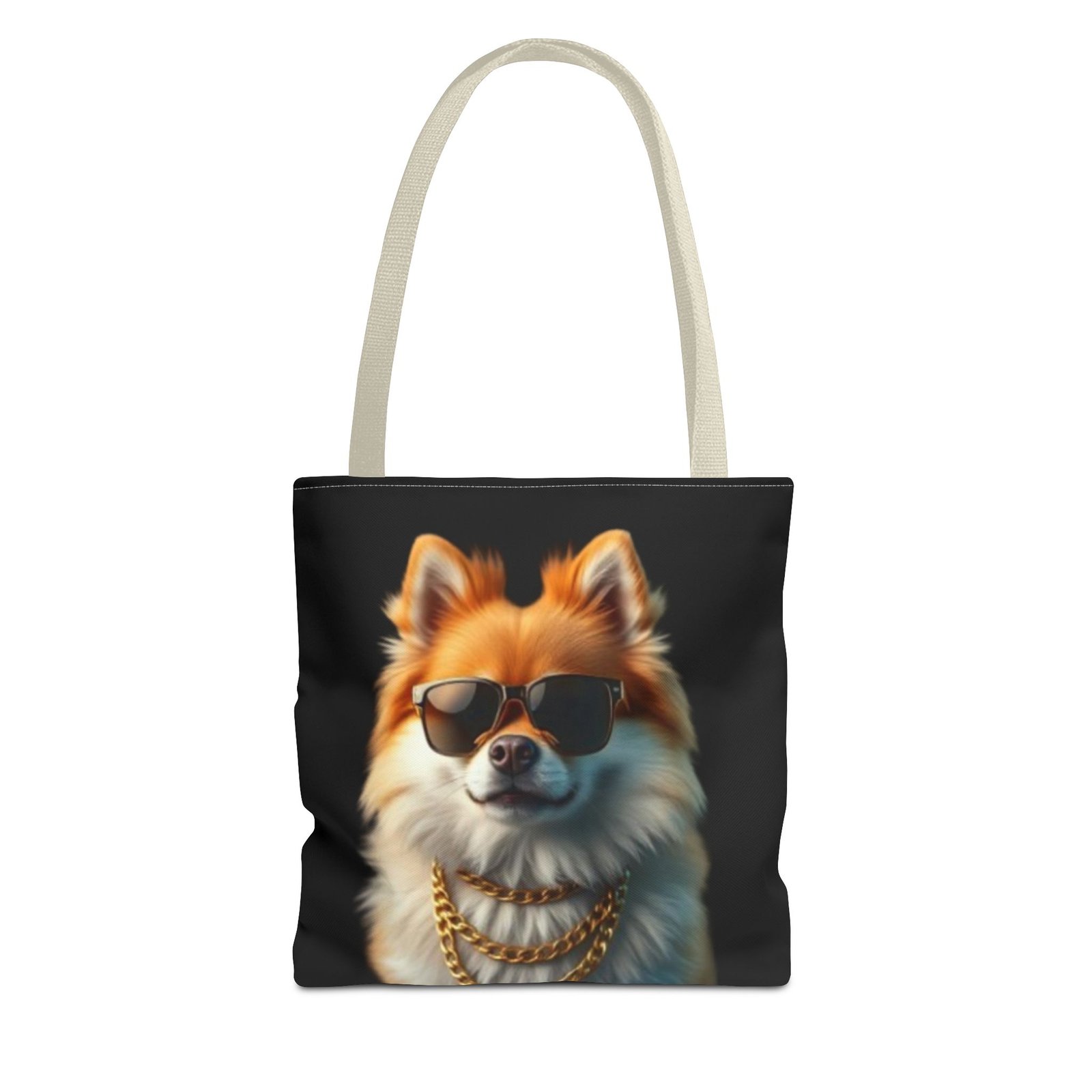 Pomeranian Stylish Dog Tote Bag, Trendy Pet Lover Gift, Funky Beach Bag, Cute Tote for Dog Owners, Fun Shopping Bag - Image 13