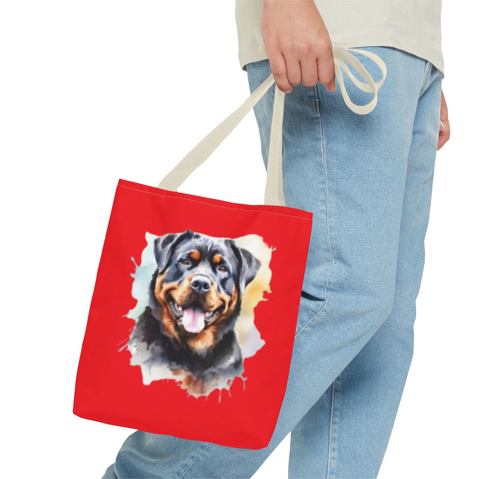 Rottweiler Dog Tote Bag - Stylish Dog Lover's Accessory - Image 15